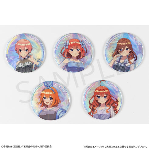 『五等分の花嫁*』おおきなキラキラ缶バッジ 中野二乃